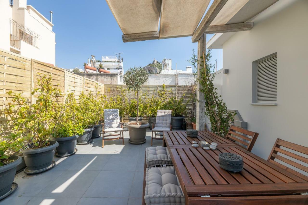 אתונה Top Kolonaki Studio+Terrace Stunning Acropolis Views מראה חיצוני תמונה