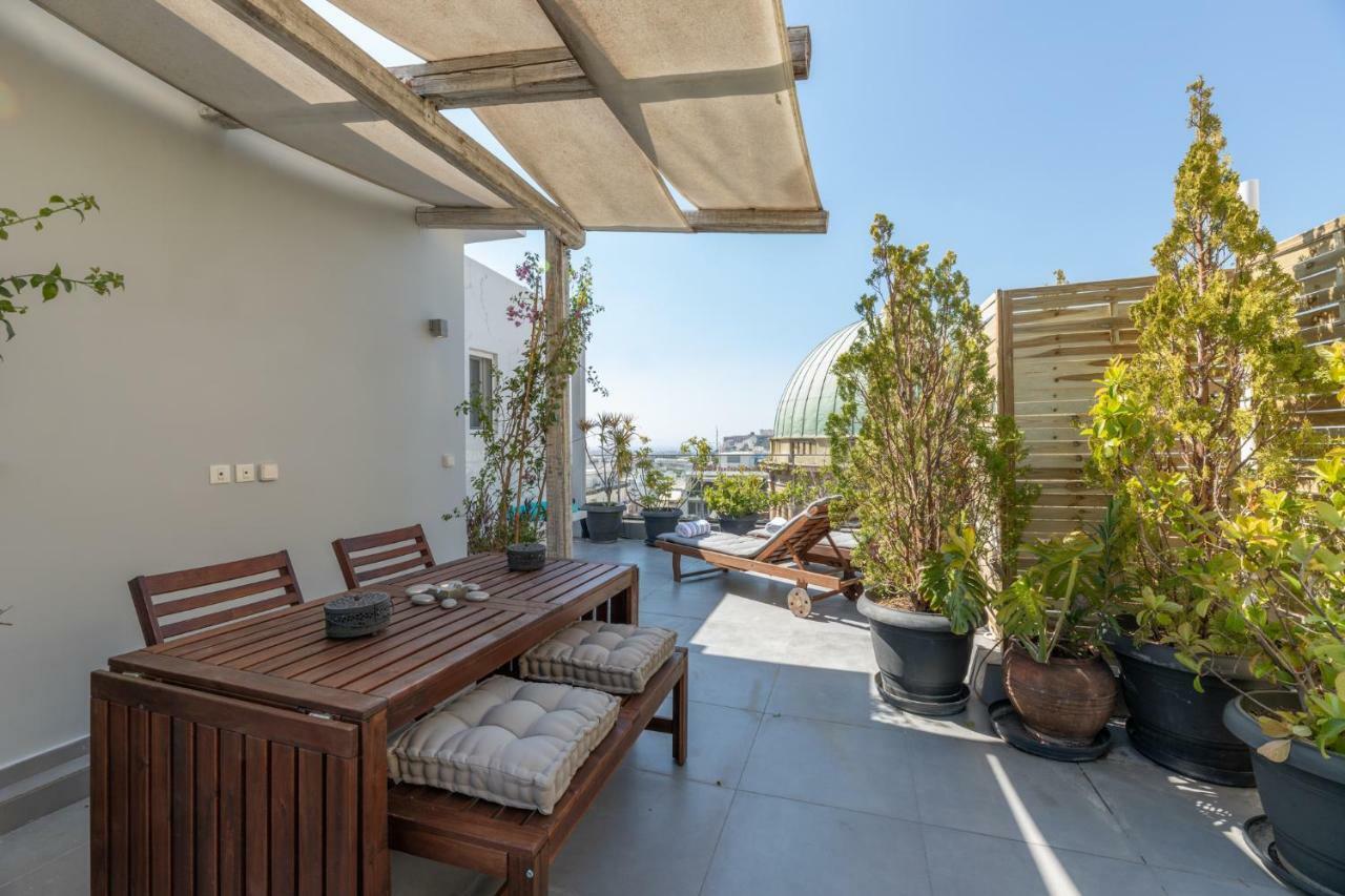 אתונה Top Kolonaki Studio+Terrace Stunning Acropolis Views מראה חיצוני תמונה