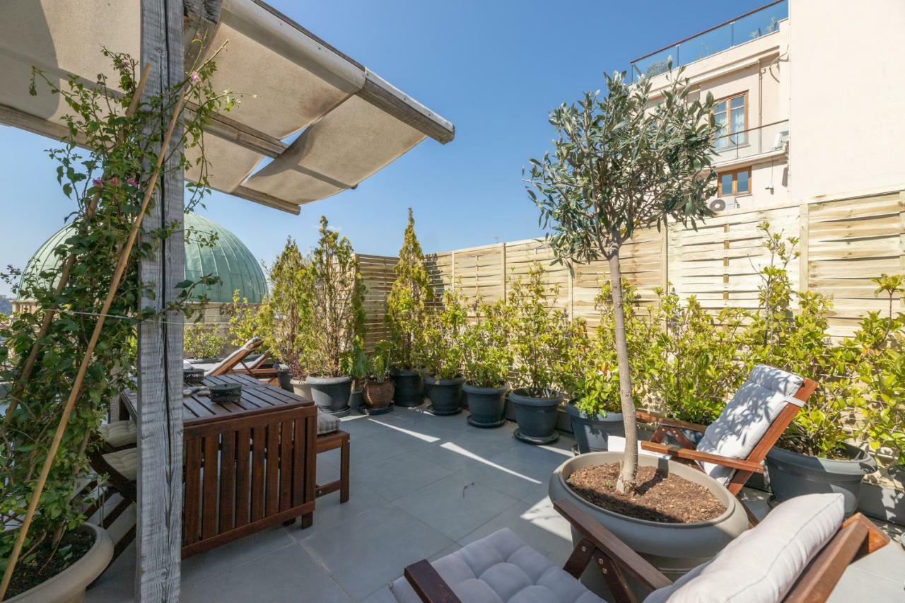 אתונה Top Kolonaki Studio+Terrace Stunning Acropolis Views מראה חיצוני תמונה