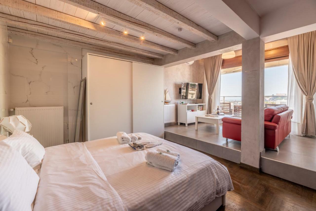 אתונה Top Kolonaki Studio+Terrace Stunning Acropolis Views מראה חיצוני תמונה